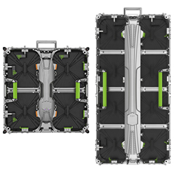 LXR Series 500 * 500mm & 500 * 1000mm ihu mgbazinye ihuenyo nke ime ụlọ maka usoro mgbidi vidiyo ma were ihe omume ngosi
